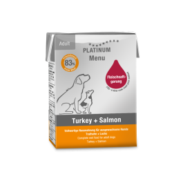 Platinum Menu puretina in losos 375 g tetra-pak