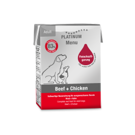 Platinum Menu govedina in perutnina 185 g tetra-pak
