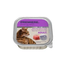 Premiere Cat Meat Menu Adult Govedina/Piščanec/Teletina 100g ALU-pak