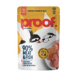 Proof Cat Adult piščanec in losos v želeju, vrečka 85 g