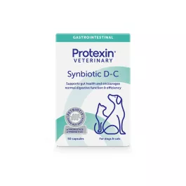 Protexin Synbiotic D-C za pse in mačke 10 kapsul
