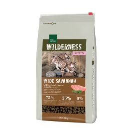 Real Nature Cat Wilderness Kitten Wide Savannah perutnina z jagnjetino in divjo