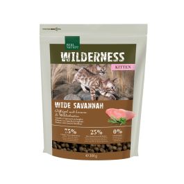 Real Nature Cat Wilderness Kitten Wide Savannah perutnina z jagnjetino in divjo