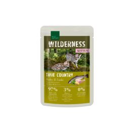 Real Nature Cat Wilderness Kitten True Country piščanec in losos 85g vrečka