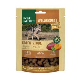Real Nature Wilderness Priboljšek Crunchy Snack Black Stone kenguru z bučo 225g