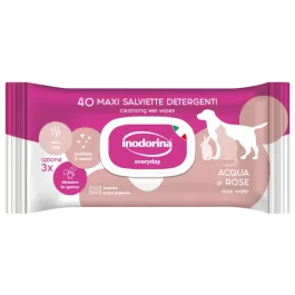 Inodorina Refresh Acqua di Rosa vlažni robčki 40 kos