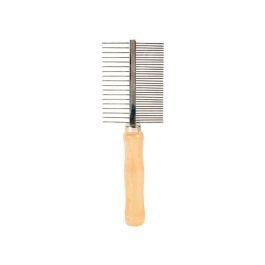Trixie Glavnik dvostranski, srednji/redki zobje, 17 cm