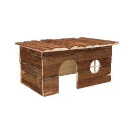 Trixie lesena hiška za glodavce Jerrik 50x25x33 cm