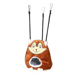 Trixie ležišče za glodavce viseče Cuddly rjava, fi-11x14 cm