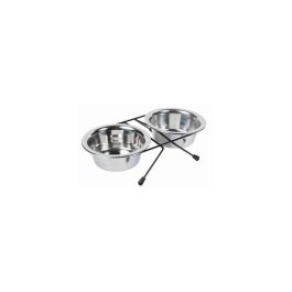 Trixie Posoda podstavek Eat on feet set 0,45 l fi12 cm kovinsk