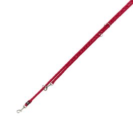 Trixie Povodec Cavo prilagodljiv L-XL 200 cm/18mm rdeča
