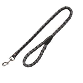 Trixie Povodec Cavo L-XL 100 cm/18mm črna/srebrn