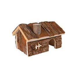 Trixie lesena hiška za glodavce Hendrik 20x13x13 cm