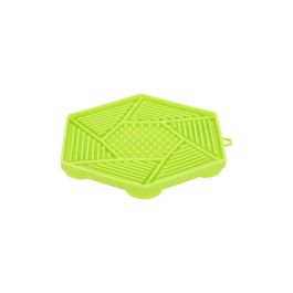 Trixie poletje Lick`n`Snack pladenj s priseski, silikon 17 cm zelena