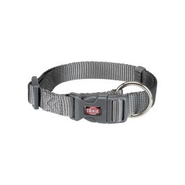 Trixie ovratnica za pse Premium S-M 30-45 cm/15 mm siva