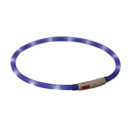 Trixie Ovratnica F.L. USB silikon XS-XL 70 cm/fi-10 mm multicolor