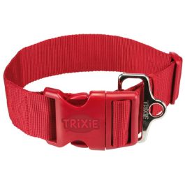 Trixie ovratnica za pse Premium rdeča, široka