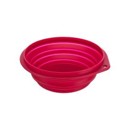 Trixie Potovalna posoda silikon 1 l fi18 cm črna ali rdeča