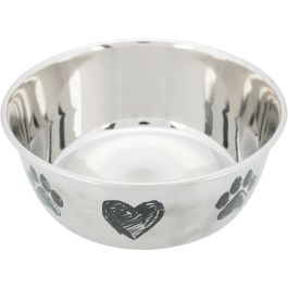 Trixie Posoda Kovinska vzorec srce/šape 2 l/fi-20 cm