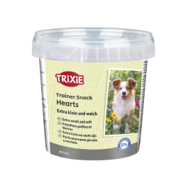 Trixie Priboljšek Trainer Snack Mini srčki v lončku 200g