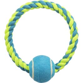 Trixie Igrača Obroč vrv s tenis žogico 6 cm/18 cm