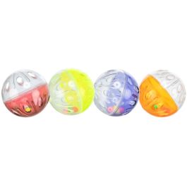 Trixie Igrača za mačke Žogica Rattle 4 kos fi-4,5 cm