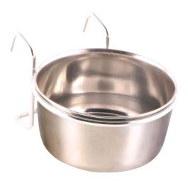 Trixie Posoda za ptice kovinska z nosilcem 0,3 l fi9 cm