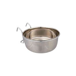 Trixie posoda kovinska za ptice z nosilcem 900 ml