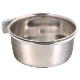 Trixie Posoda za ptice kovinska z držalom na vijak 0,3 l fi9 c