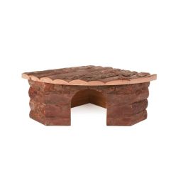 Trixie lesena hiška za glodavce Jesper za kunce 42x15x30 cm