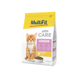 MultiFit Cat Care Junior, Piščanec 1,4 kg