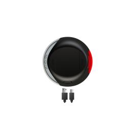 Flexi Led svetilka USB fi-7 cm črna