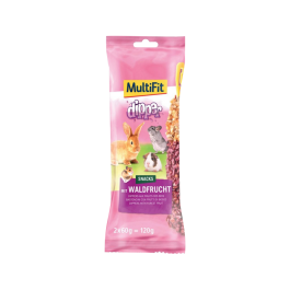 MultiFit Priboljšek Dipper z gozdnimi sadeži za kunce in glodavce 120 g