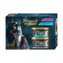 Moments Cat Adult Diamond losos in tuna 12x85 g