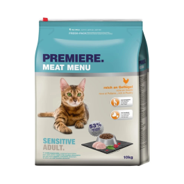Premiere Cat Adult Sensitive perutnina 10 kg