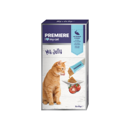 Premiere priboljšek za mačke My Jelly tuna in paradižnik 6x15 g