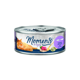 Moments Cat Adult tuna in postrv 70 g konzerva