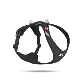 Curli oprsnica za pse Magnetic Belka Air-Mesh, črna XL