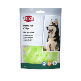 Trixie Priboljšek Dentafun Chips s spirulino 50g
