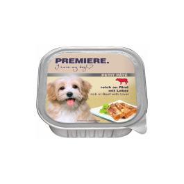 Premiere Dog Petit Pate Adult Govedina in jetra 150g ALU-pak