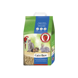 Cat's Best Univerzalni Strawberry posip za male živali 5,5 kg