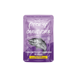 Pramy Cat Carnivore tuna s prelivom iz katsuobushija v želeju 70 g
