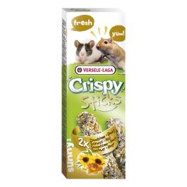 Versele Laga Crispy Sticks sončnice in med za hrčke/skakače, 2 kom