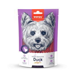 Wanpy Priboljšek Dog Jerky Raca 100g