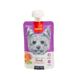 Wanpy Dog Tasty Meat Paste - raca, korenček in grašak 90 g