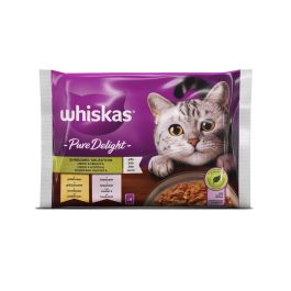 Whiskas Pure Delight mešani izbor v želeju 4 x 85 g