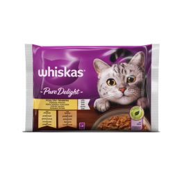 Whiskas Pure Delight izbor perutnine v želeju 4 x 85 g