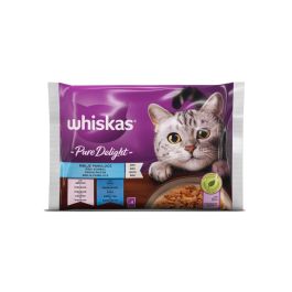 Whiskas Pure Delight izbor rib v želeju 4 x 85 g