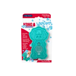 Kong igrača za pse ZoomGroom Bubbles L