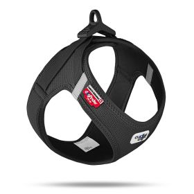 Curli oprsnica za pse Clasp Air-Mesh, črna